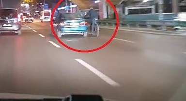 Tehlikeli yolculuk kamerada