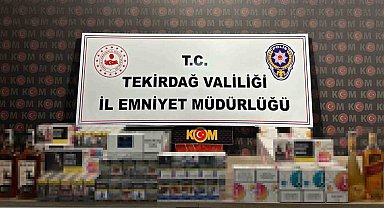 Tekirdağ merkezli 5 ilde dev operasyon: Binlercesi ele geçirildi