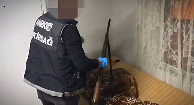 Tekirdağ'da 157 polisle eş zamanlı operasyon
