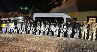 Tekirdağ'da düzensiz göç operasyonu: 21 göçmen yakalandı