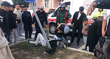 Tekirdağ'da trafik kazası: 1 ölü, 2 yaralı