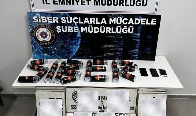 Tekirdağ'ın sokaklarına yasa dışı bahis sitelerinin reklamını yazan 3 kişi tutuklandı