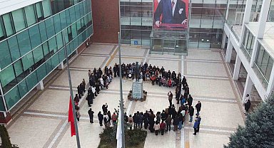 Tepebaşı'ndan Ata'ya saygı duruşu