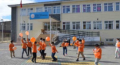 Tercan'da lösemili çocuklar için farkındalık çalışması yapıldı