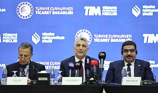 Ticaret Bakanı Bolat: "Irak'ın Büyük Kalkınma Yolu Projesi'nde bulunmaya hazırız"