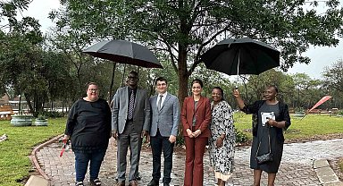 TİKA, Güney Afrika'da üniversitede medikal bahçe kurdu