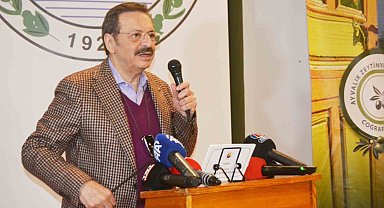 TOBB Başkanı Hisarcıklıoğlu: "Zeytinyağı kültürünü geliştirmeliyiz"