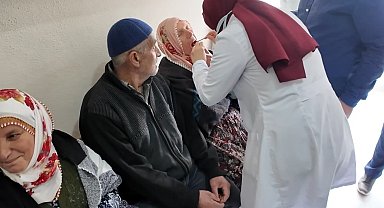 Tokat'ta doktorlar hastaların ayağına gitti