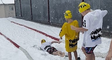 Tokatlı gençlerden kış sporlarına yeni bir boyut