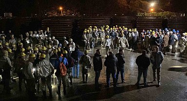 TTK Üzülmez Müessesi'nde gerçeğini aratmayan yangın tatbikatı