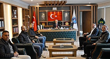 TÜGİK KULU'dan Başkan Sertdemir'e ziyaret
