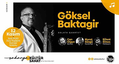Türk müziğinin önde gelen ismi Sakaryalı sanatseverlerle buluşuyor