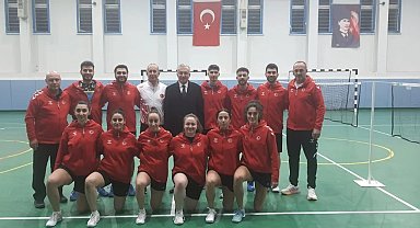 Türkiye Badminton Milli Takımı Avrupa Şampiyonası hazırlıklarını EBYÜ'de sürdürüyor