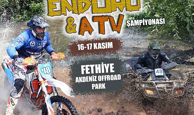 Türkiye Enduro ve ATV Şampiyonası finali Fethiye'de