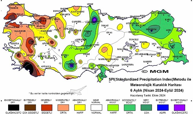 Türkiye'nin en kurak ili Muğla