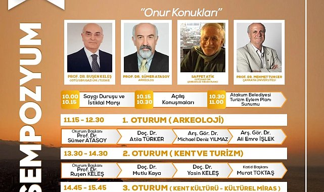 Türkiye'nin önde gelen akademisyenleri Ata Sahne'de buluşacak