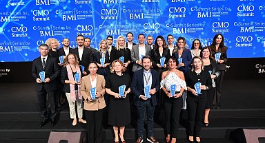 Türkiye'nin 'En Etkin 50 CMO' su ödüllerini aldı