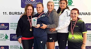 Ulusal Veteran Masa Tenisi Turnuvası sona erdi