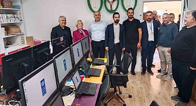 UNDP'den toplum merkezine bilgisayar desteği