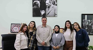 Üniversite öğrencilerinden Başkan Ercan'a festival teşekkürü