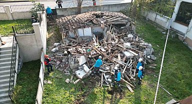 Üniversite personellerinden başarılı tatbikat