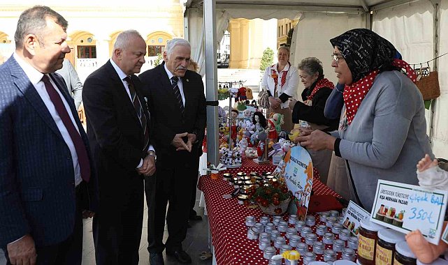 Üreticiden Tüketiciye Kışa Merhaba Pazarı Büyükçekmece'de açıldı