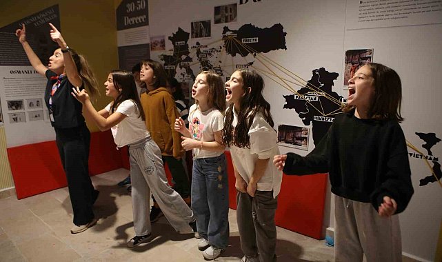 Ürünlü Arı Evi'nde çocuklar sanat ve eğlenceyle buluştu