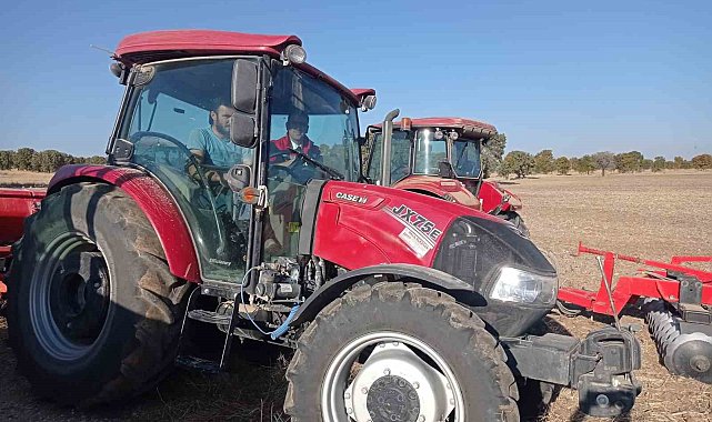 Uşak İl Tarım ve Orman Müdürü Serkan Bilir çiftçileri ziyaret etti