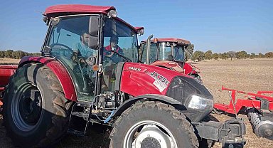 Uşak İl Tarım ve Orman Müdürü Serkan Bilir çiftçileri ziyaret etti