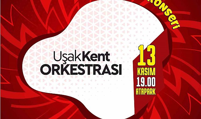 Uşak'ta halk konserleri devam ediyor