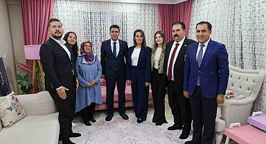 Vali Aygöl ve İl Müdürü Türkoğlu'ndan gazi ziyareti