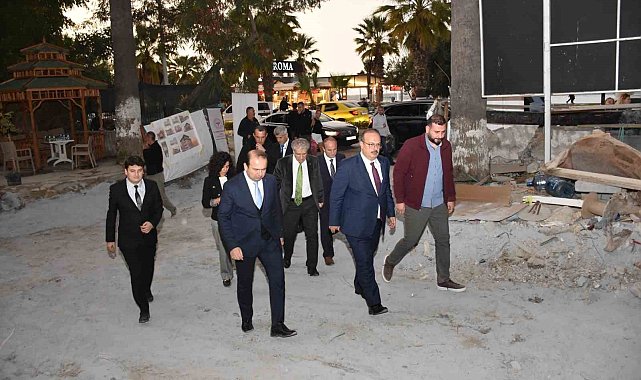 Vali Canbolat yapımı süren sağlık kompleksinde incelemelerde bulundu