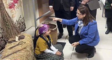 Validen öğrencilere yoğurt dersi