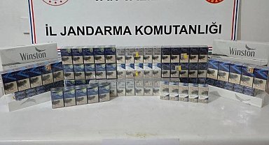 Van'da 860 paket kaçak sigara ele geçirildi