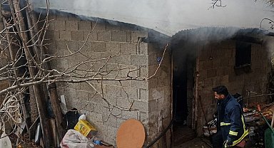 Van'da tandır evi yangını