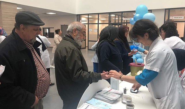 Yalova Araştırma Hastanesi'nde Dünya Diyabet Günü etkinliği