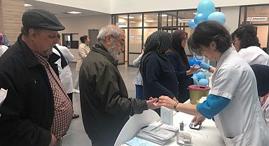 Yalova Araştırma Hastanesi'nde Dünya Diyabet Günü etkinliği