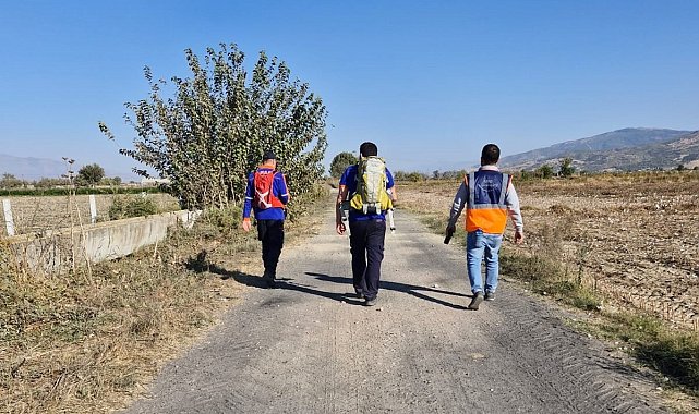 Yaşlı kadın için arama çalışmaları Gölhisar Mahallesi'nde yoğunlaştı