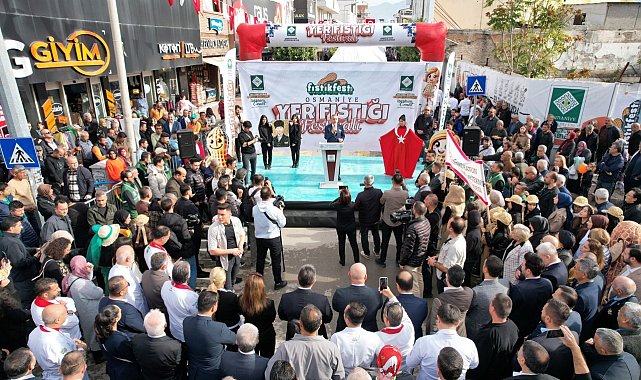 Yerfıstığının başkenti Osmaniye'de festival heyecanı başladı