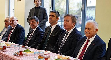 Yıldırım ve Vali Aydoğdu Kartal'da Erzincanlılarla buluştu