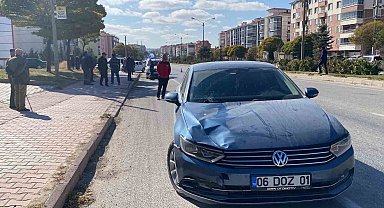 Yolun karşısına geçmek isterken otomobilin çarptığı kadın öldü