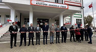Yüksekova'da çukur olaylarında yıkılan okul yeniden inşa edildi