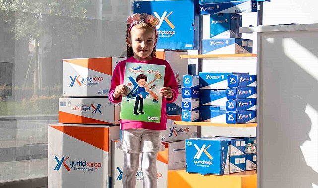 Yurtiçi Kargo'dan çocuklara boyama kitabı
