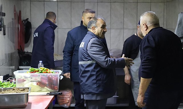 Zabıtadan restoran ve lokantalara denetim