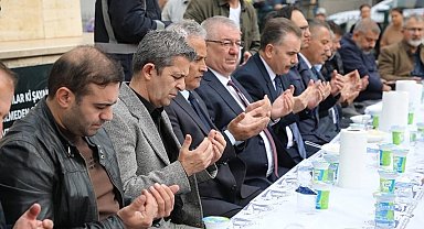 Zeytinciler yağmur duası ve hayrı yaptılar