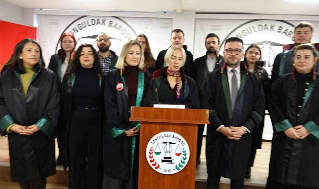 Zonguldak Barosu Kadın Hakları Komisyonundan kadına şiddete tepki