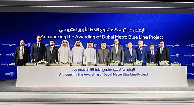 'Dubai Metrosu Mavi Hat Tasarımı ve Yapımı' ihalesini Mapa-Limak-CRRC ortaklığı kazandı