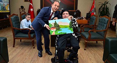 5 aylıkken babası şehit olan bedensel engelli Savaş tüm zorluklara rağmen devletin desteğiyle üniversiteyi kazandı