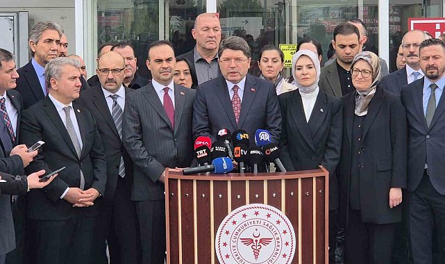Adalet Bakanı Tunç: "26 öğrenciden 5'inin yoğun bakımda tedavileri devam ediyor"