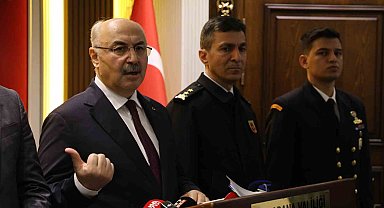 Adana Valisi Köşger: "Cinayet vakası 2023 yılında 147 iken 2024'de 81'e düştü"
